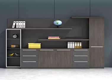 Chine Beau bois gris de Cabinets de bureau, formes de meubles de bureau de patron diverses disponibles fournisseur