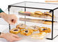 Étalage acrylique transparent d'affichage/lustre lumineux affichage acrylique de boulangerie pour le supermarché fournisseur