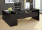 Beaux meubles de bureau du directeur/noix moderne de lumière de bureau/coutume couleur de noir fournisseur