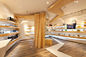 Cabinet en bois d'usine populaire faite sur commande de Changhaï pour l'intérieur Decoratio de magasin de marque de vitrine de chaussures de sac de magasin de vêtement fournisseur